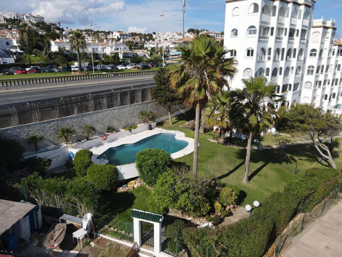 米哈斯科斯塔Aguamarina A3 Vistas Al Mar Primera Linea De Playa公寓 外观 照片